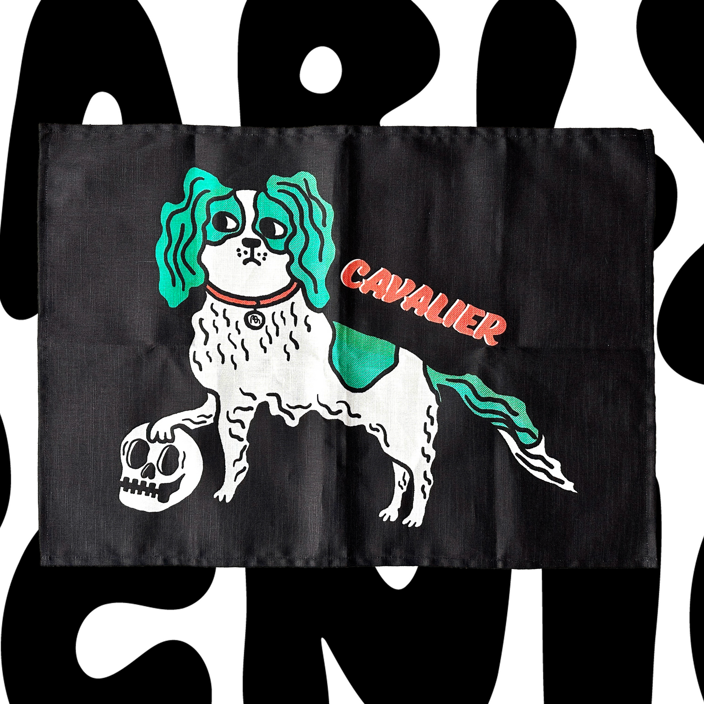 Cavalier Tea Towel